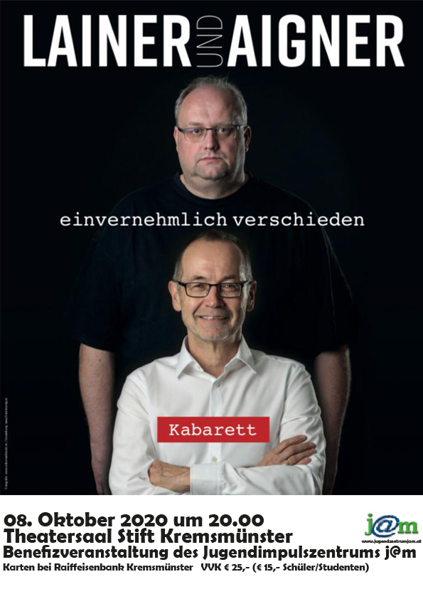 Kabarett Lainer und Aigner mit Text