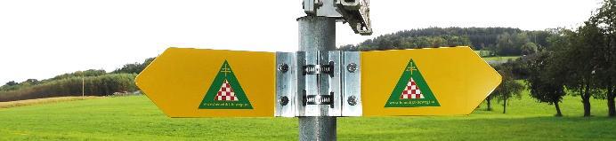 Benediktweg Beschilderung