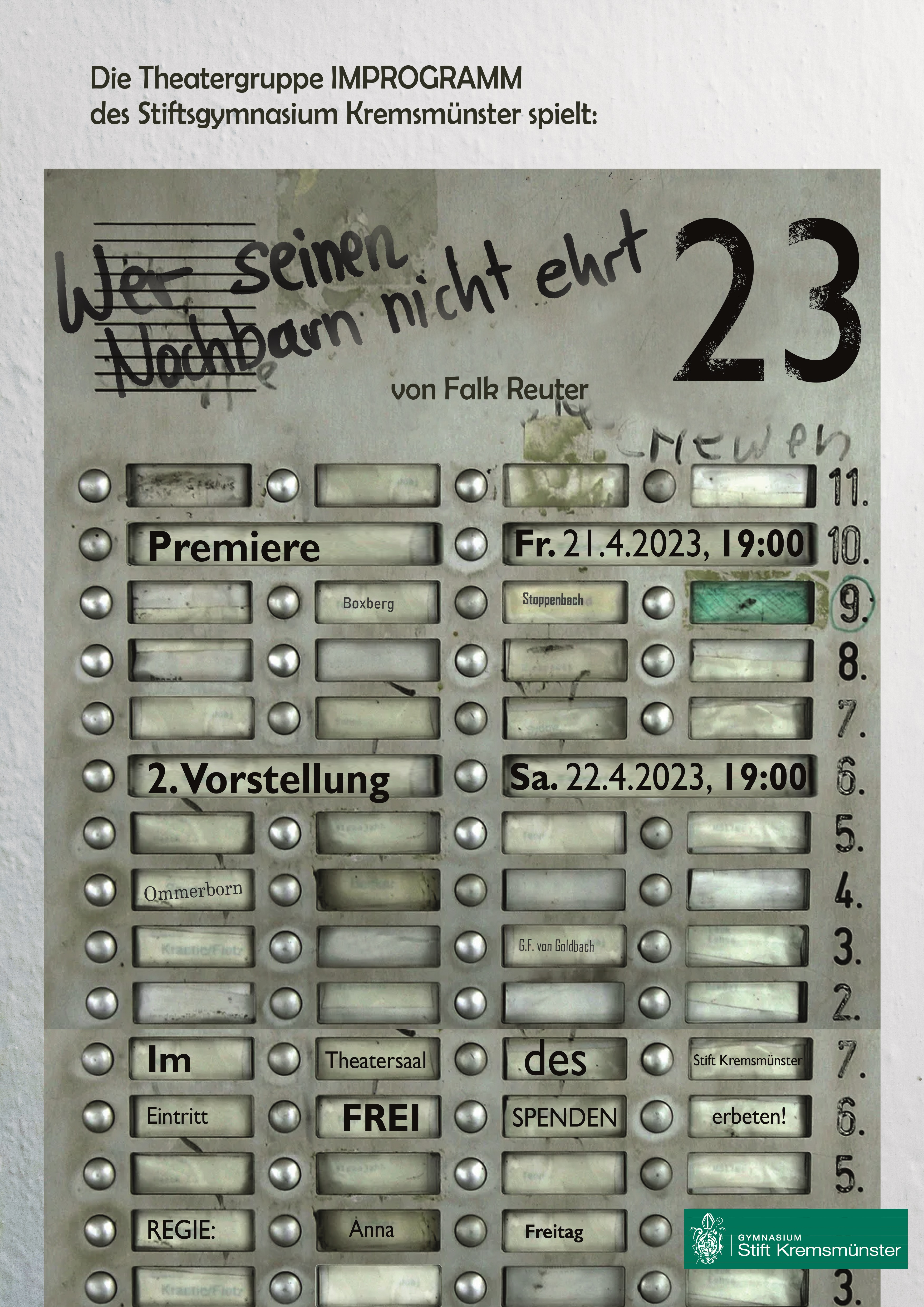 Theater IMPROGRAMM Plakat
