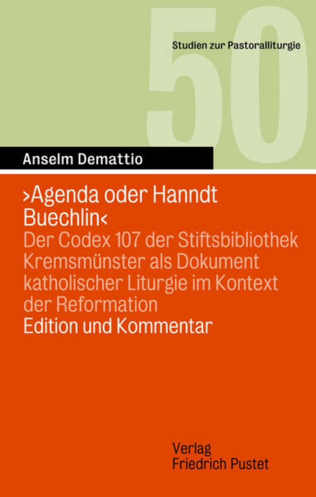 Buch Lizenziatsarbeit P. Anselm Cover