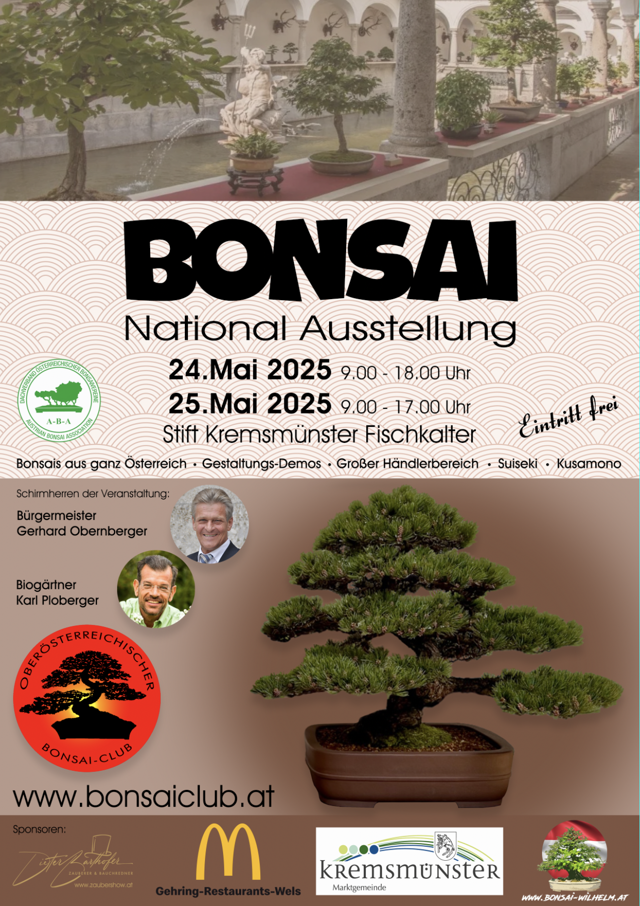 Bonsai Ausstellung Mai 2025