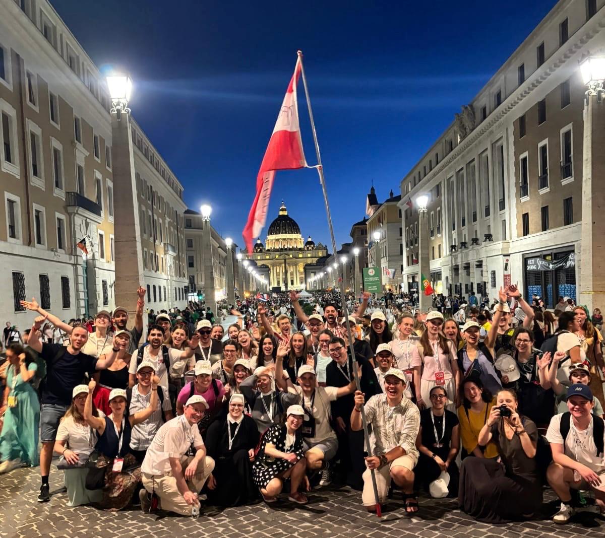 TB Romreise 2025 Gruppenfoto in Rom