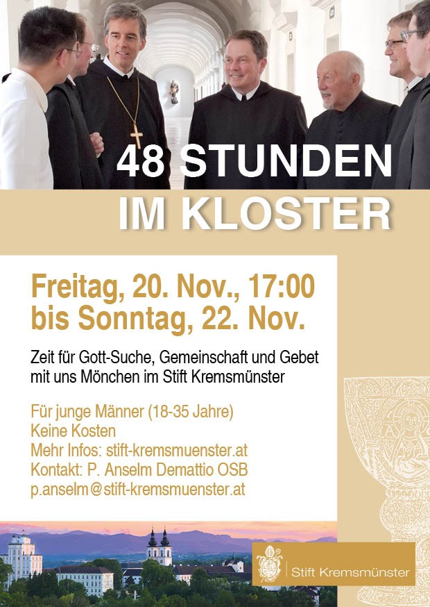 48 Stunden im Kloster Nov.2026 Flyer
