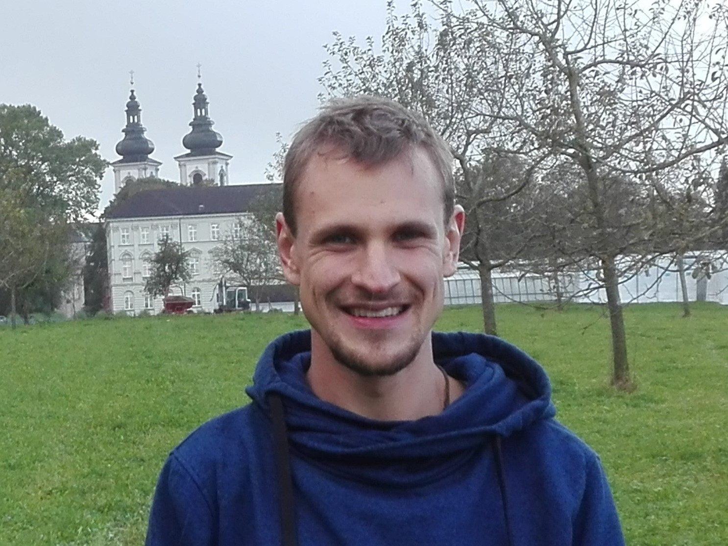 Portrait eines jungen Mannes während seiner Klosterzeit im Stift Kremsmünster