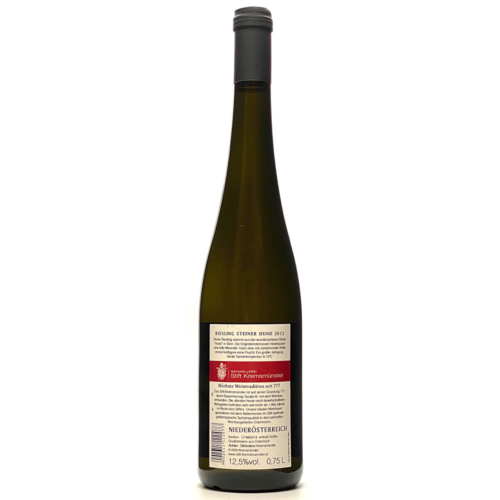 Steiner Hund 2013 Riesling