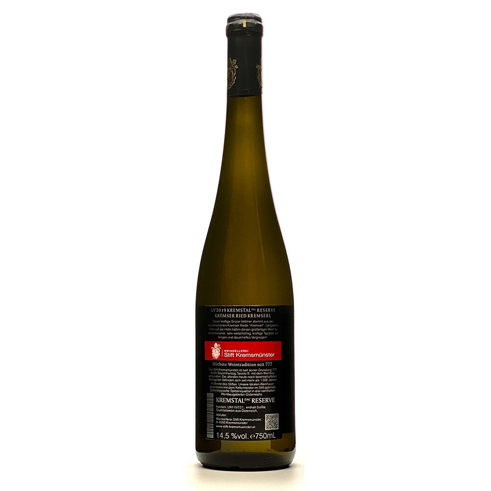 Grüner Veltliner Ried Kremser Kremserl 2019 Kremstal DAC