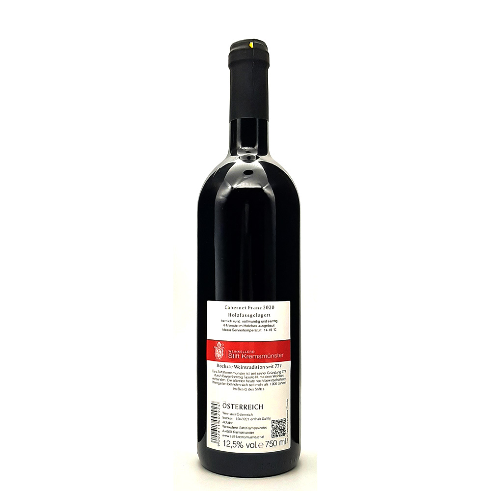 Cabernet Franc 2020 Holzfassgelagert