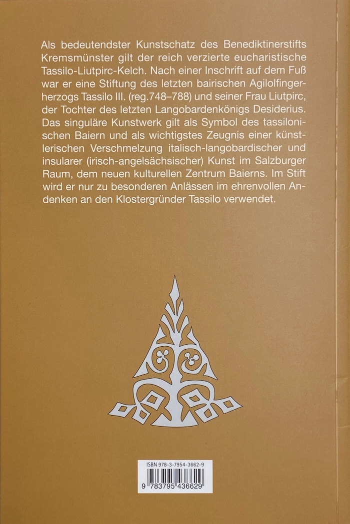 Der Tassilo-Liutpirc-Kelch "Schätze aus dem Stift Kremsmünster"