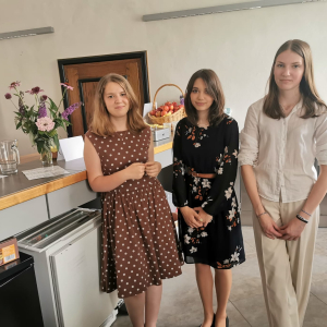 Buffet bei der Sommerakademie 2023