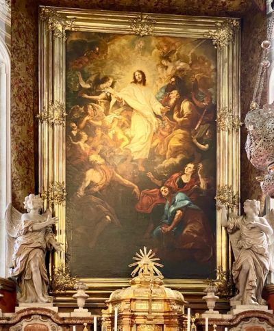 Hochaltarbild der Verklärung Christi