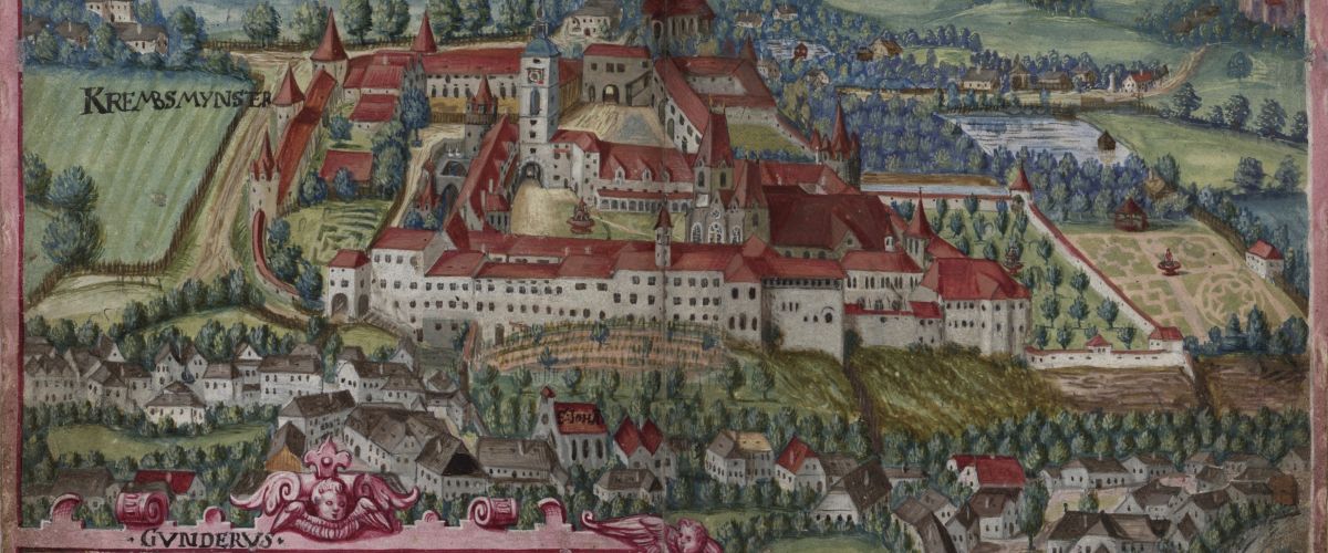 Altertümliches Gemälde vom Stift Kremsmünster