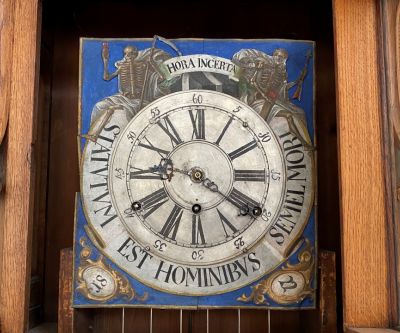 Ziffernblatt einer Uhr