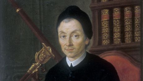 Porträt eines Benediktiners und Astronomen des 18. Jahrhunderts