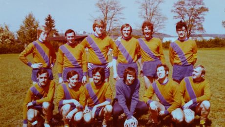 fußballmannschaft von 1976