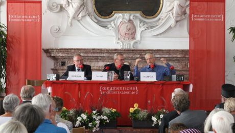 Podium bei der Sommerakademie