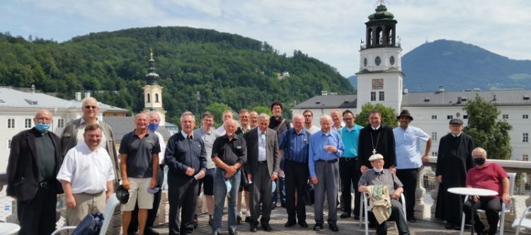 Gruppenfoto in St. Peter Salzburg
