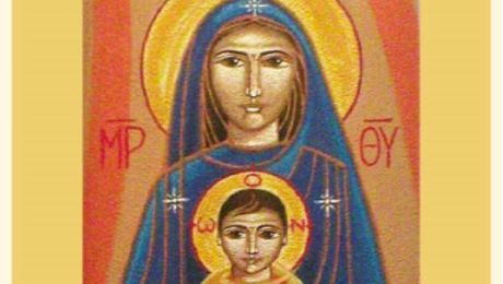 Gottesmutter mit Jesuskind