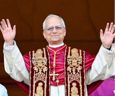 Papst Leo XIV. Fotocredit: ALBERTO PIZZOLI / AFP / picturedesk.com