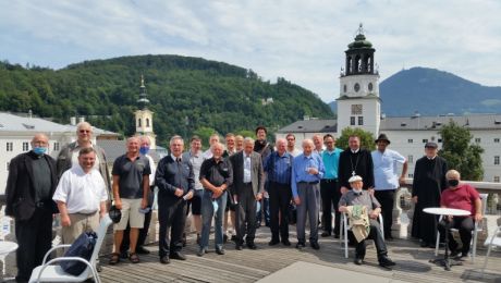 Gruppenfoto in St. Peter Salzburg